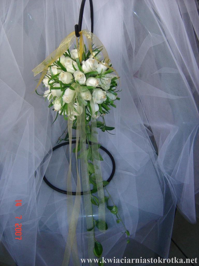 Pastelowy bukiet w stylu boho w szklanym wazonie